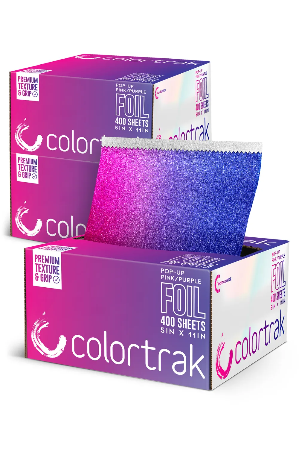Colortrak Gradient Pop-Up Foil 400-Count