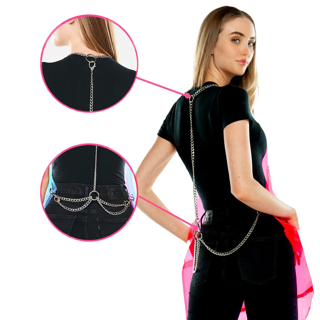 Colortrak Nothing to Hide Vinyl Apron Chemical Waterproof Adjustable