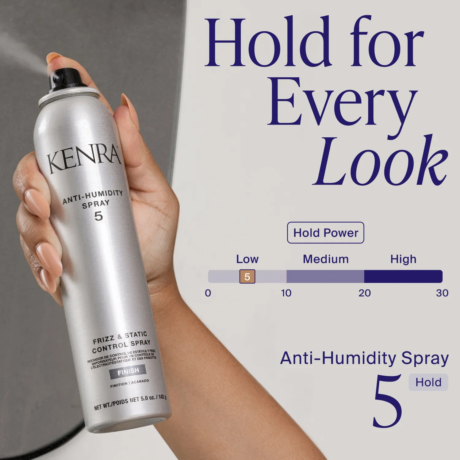 Kenra Professional Anti-Humidity Spray 5 Hair Spray Frizz Control