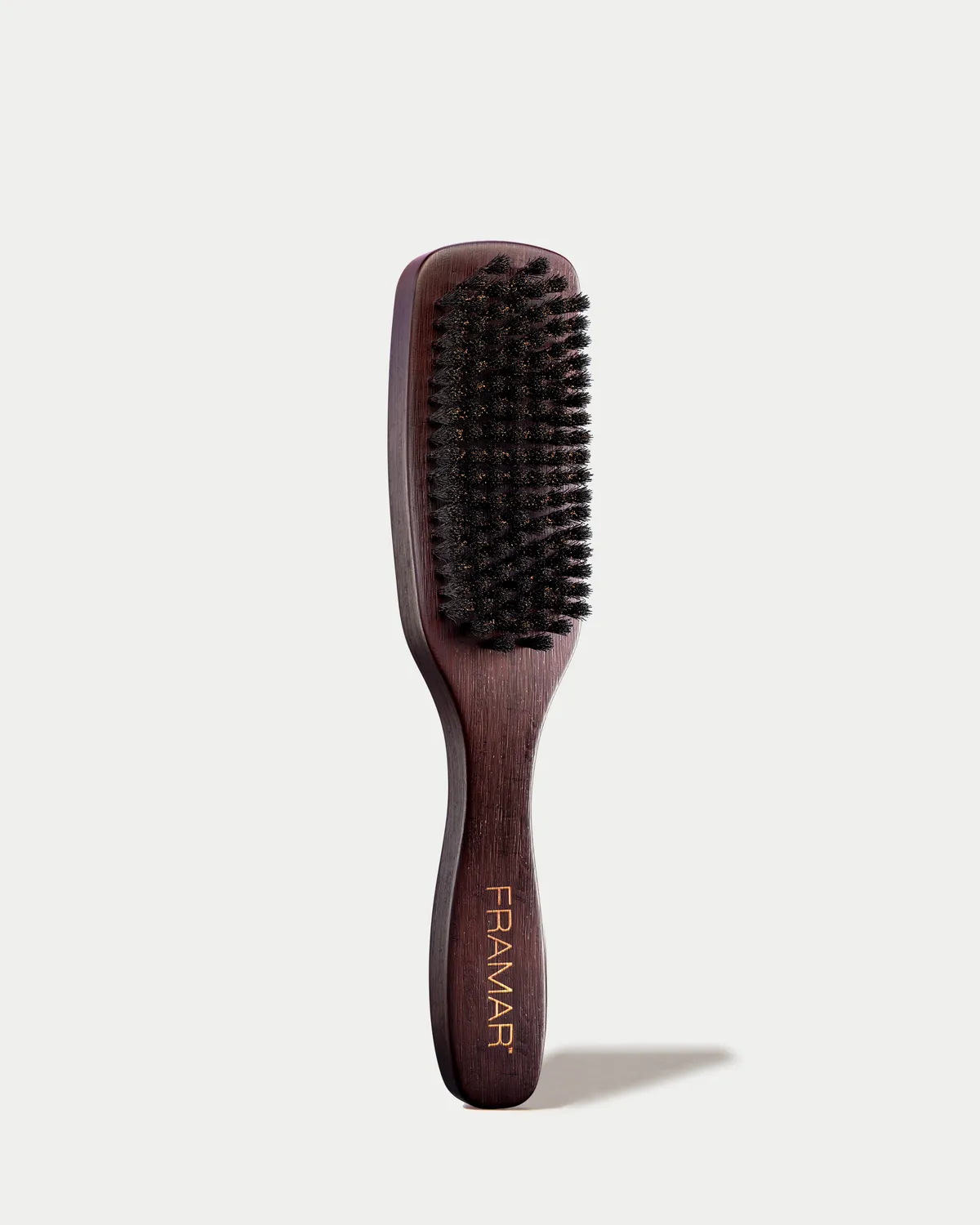Framar Boar Brush Natural Bristles Sleek Finish