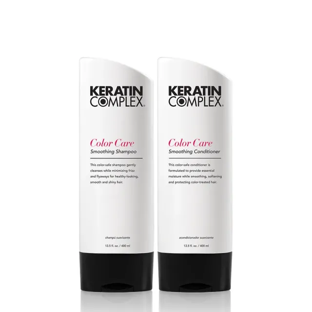 Keratin Complex Color Care Smoothing Shampoo Conditioner Duo Color-Safe
