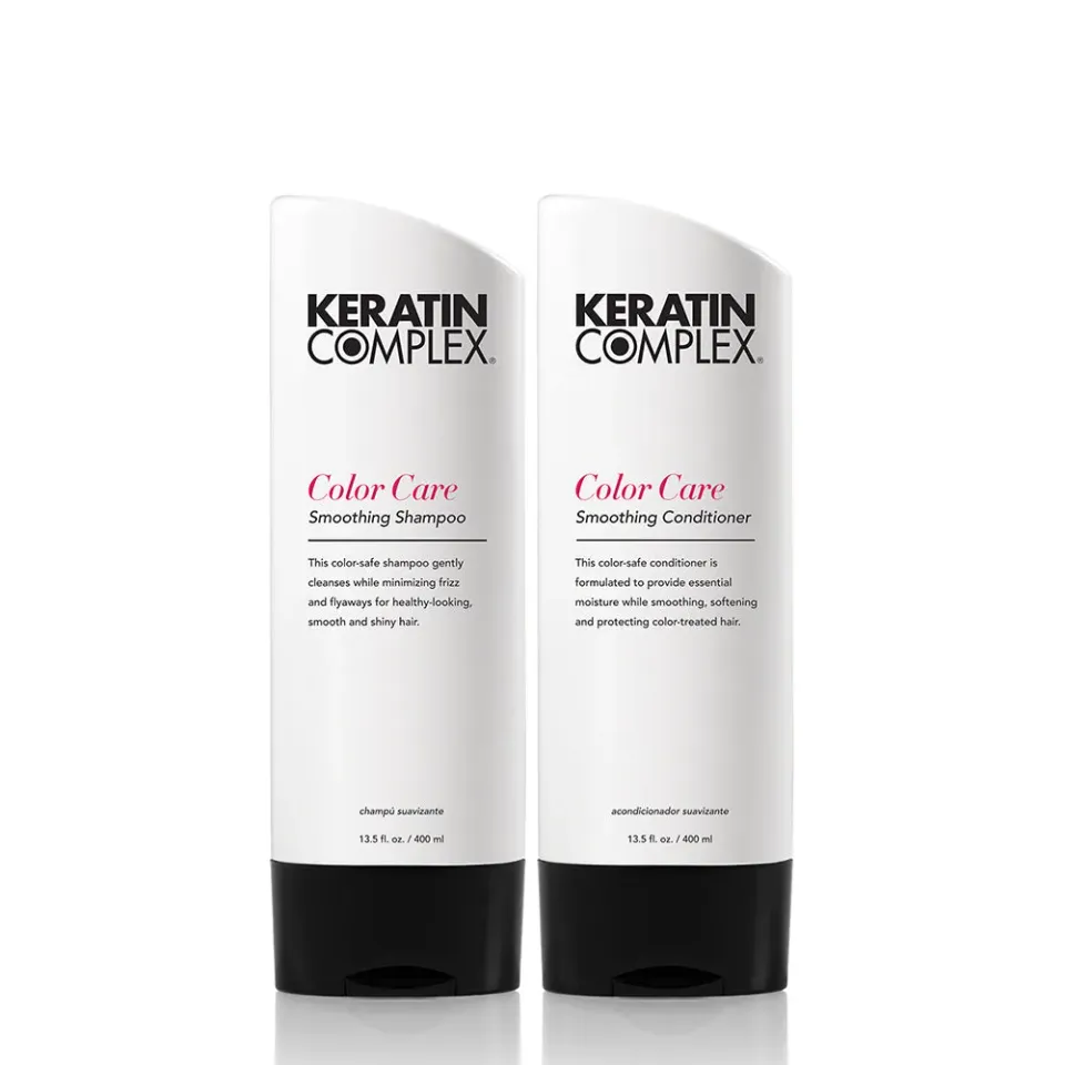 Keratin Complex Color Care Smoothing Shampoo Conditioner Duo Color-Safe
