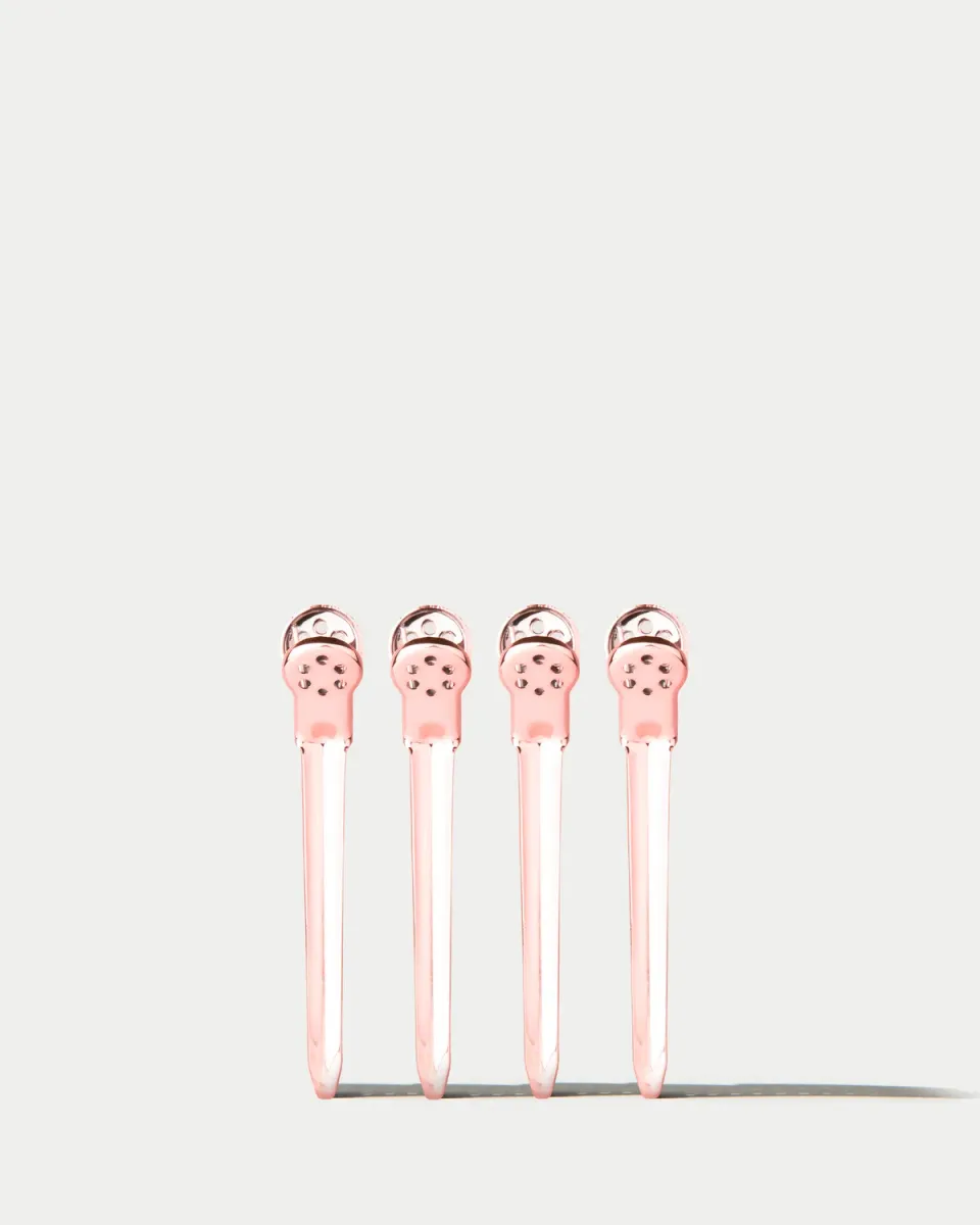 Framar Tight Tension Sectioning Clips Rose Gold 4 Pack Extra Tight