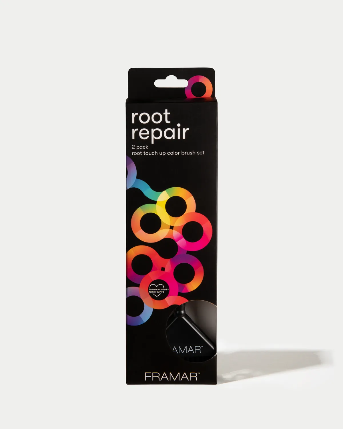 Framar Root Repair Color Brush Set Tint Brushes 2 Pack