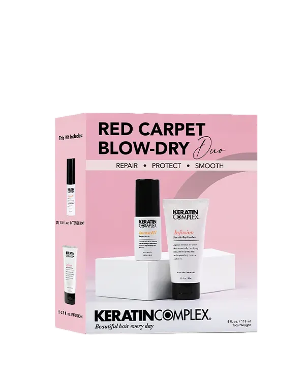 Keratin Complex Red Carpet Blow Dry Duo Treatment Set Keratin Repair