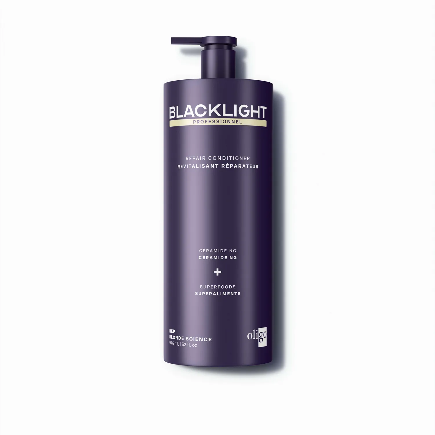 Oligo Blacklight [REP] Repair Duo Shampoo Conditioner Damaged Hair