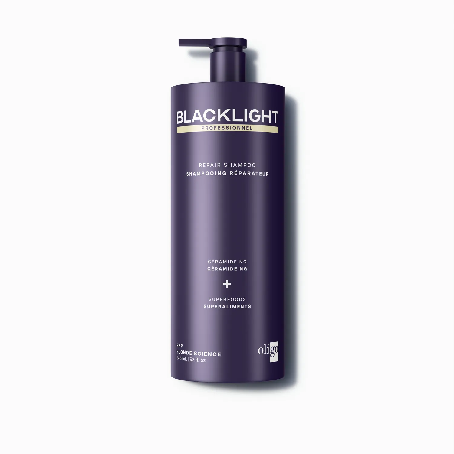 Oligo Blacklight [REP] Repair Duo Shampoo Conditioner Damaged Hair