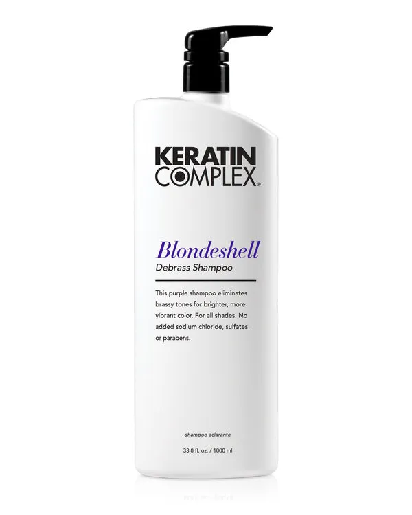 Keratin Complex Blondeshell Debrass Purple Shampoo Brass Control