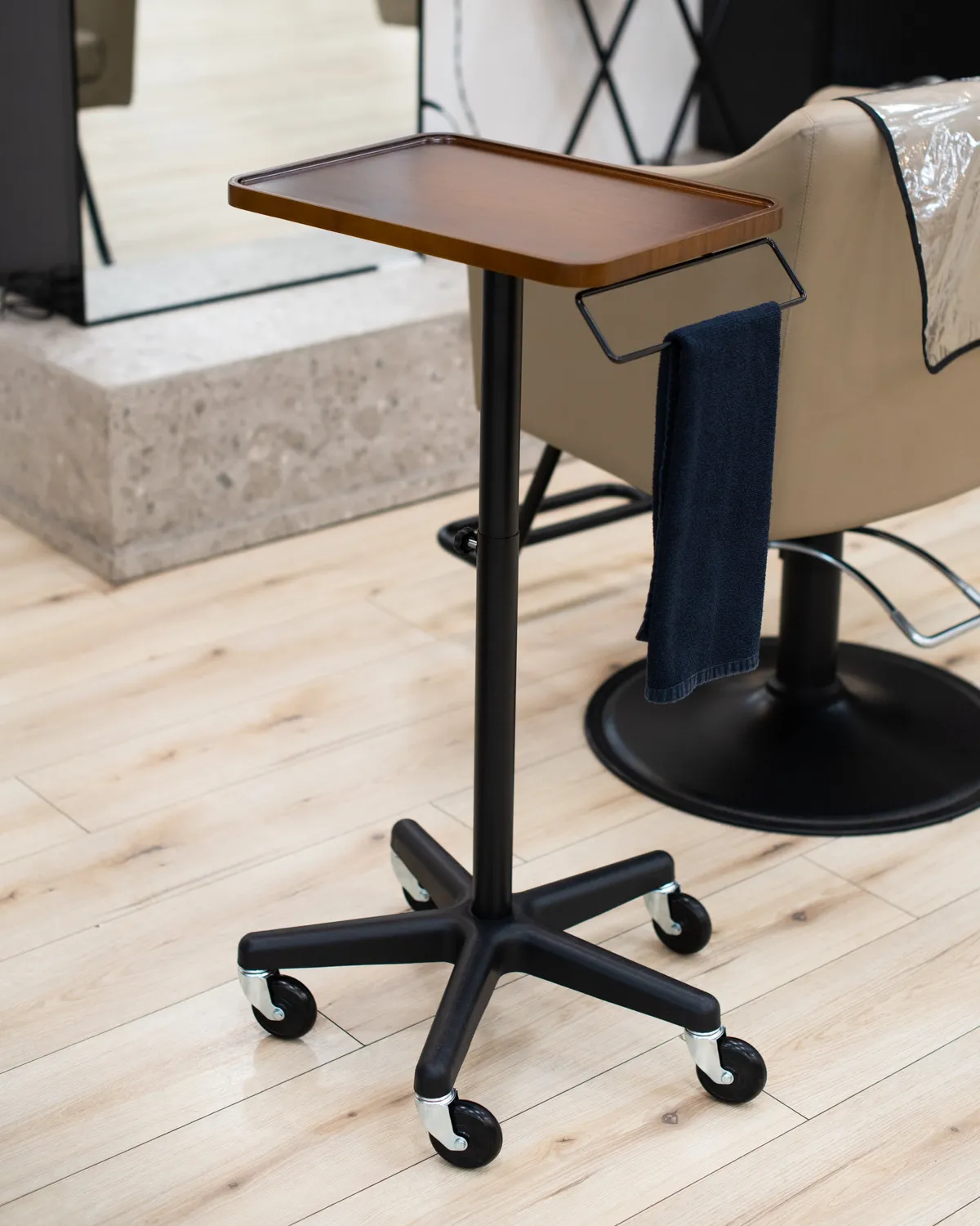 Framar Bamboo Salon Trolley Natural Bamboo
