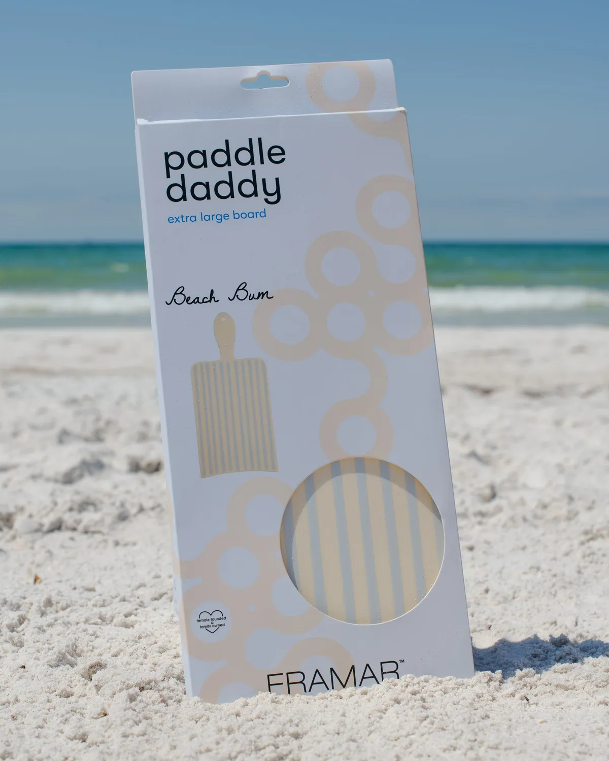 Framar Beach Bum Paddle Daddy Brush Extra Large