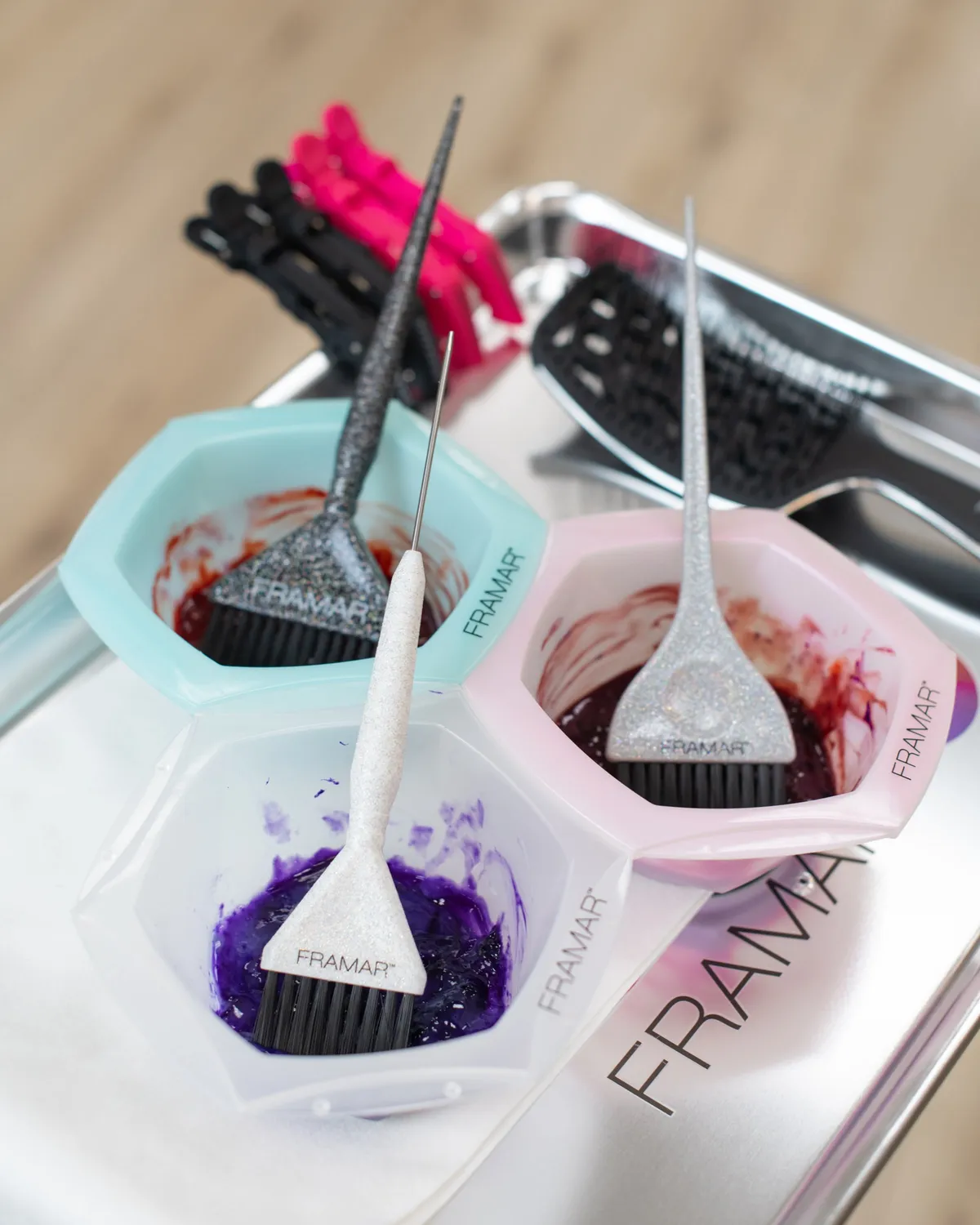 Framar Family Pack Tint Brush Set 3 Pack