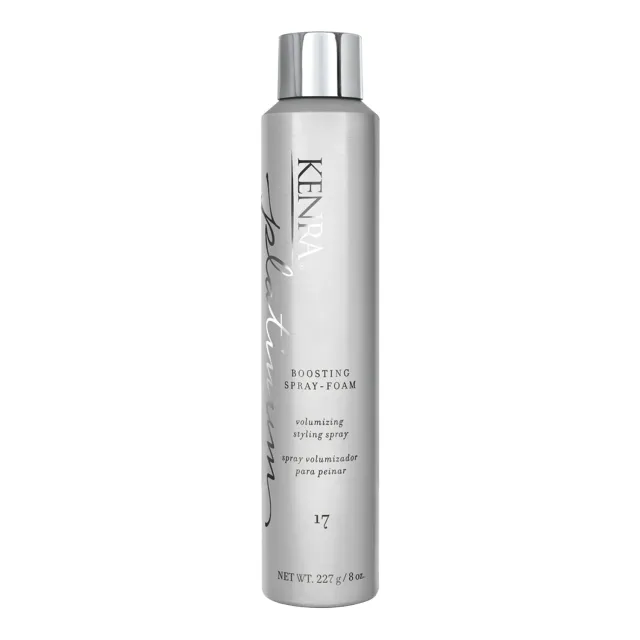 Kenra Platinum Boosting Spray-Foam 17 Foam 8 oz Brushable Hold