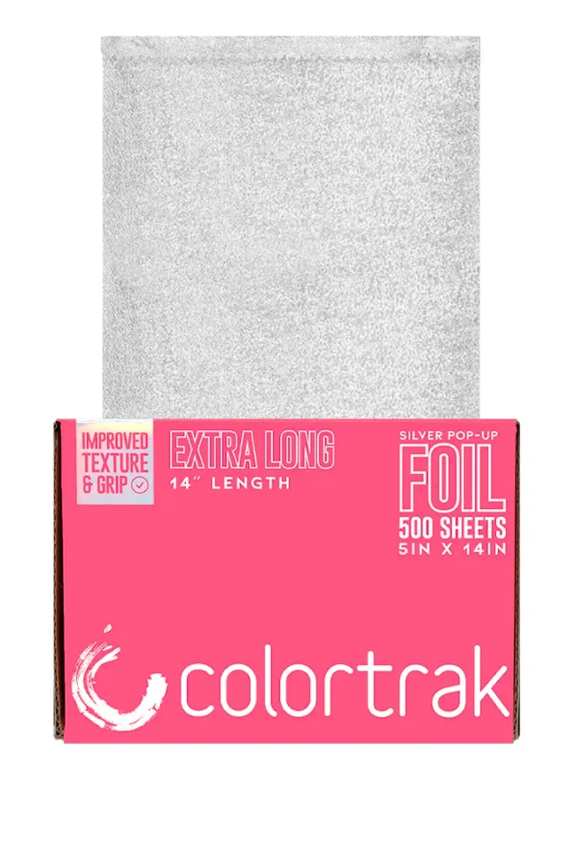 Colortrak Silver Pop-Up Foil 500CT Coloring Foil