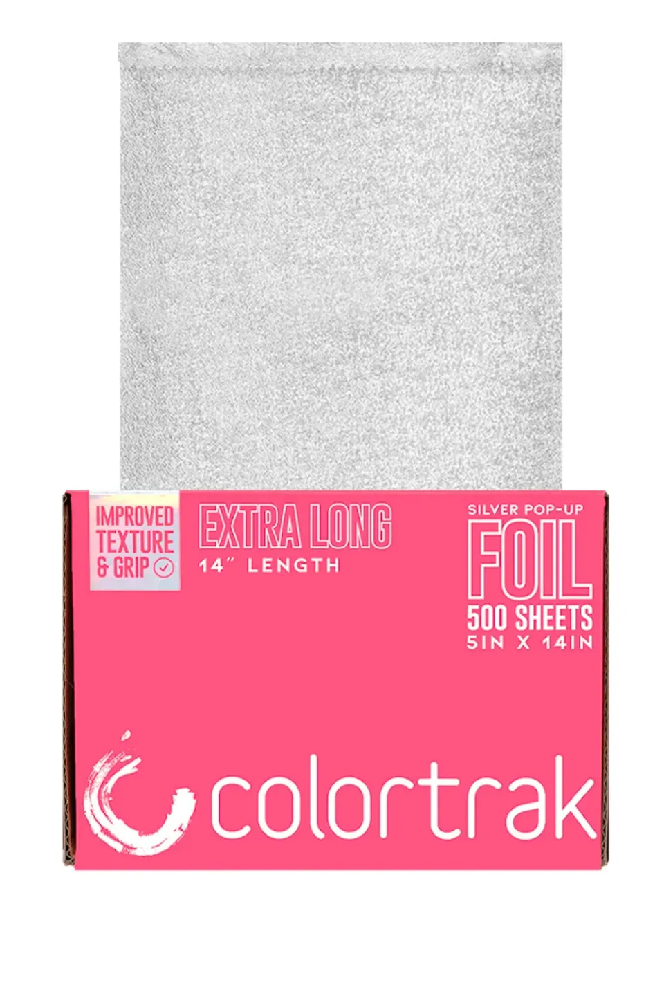 Colortrak Silver Pop-Up Foil 500CT Coloring Foil