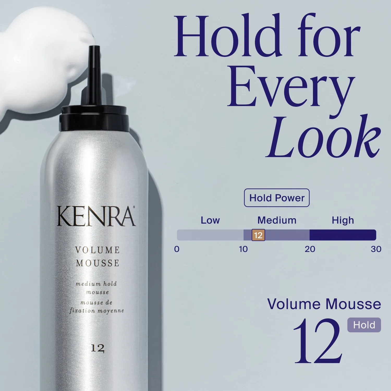 Kenra Professional Volume Mousse 12 Hair Mousse 8 oz Medium Hold