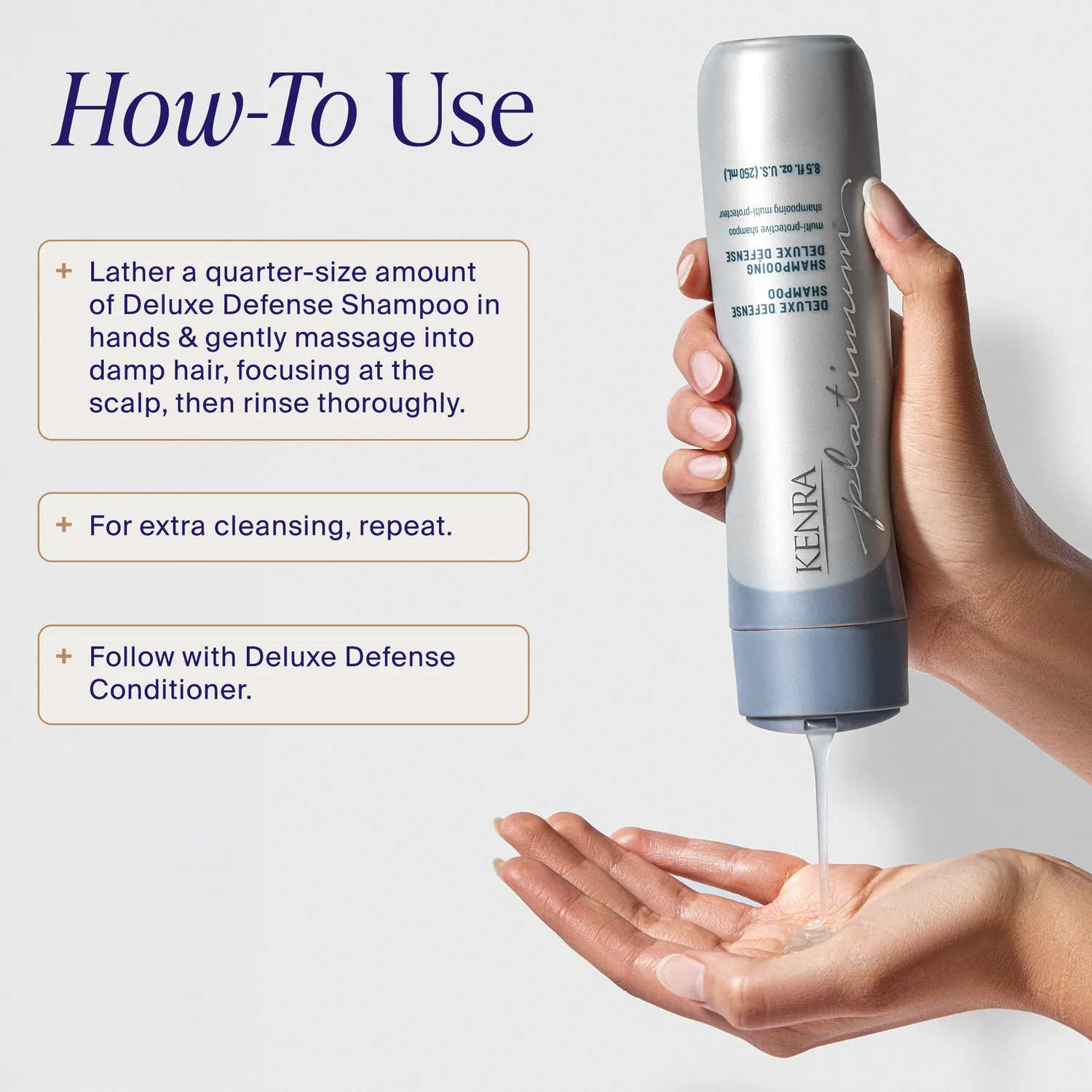 Kenra Professional Platinum Deluxe Defense Shampoo