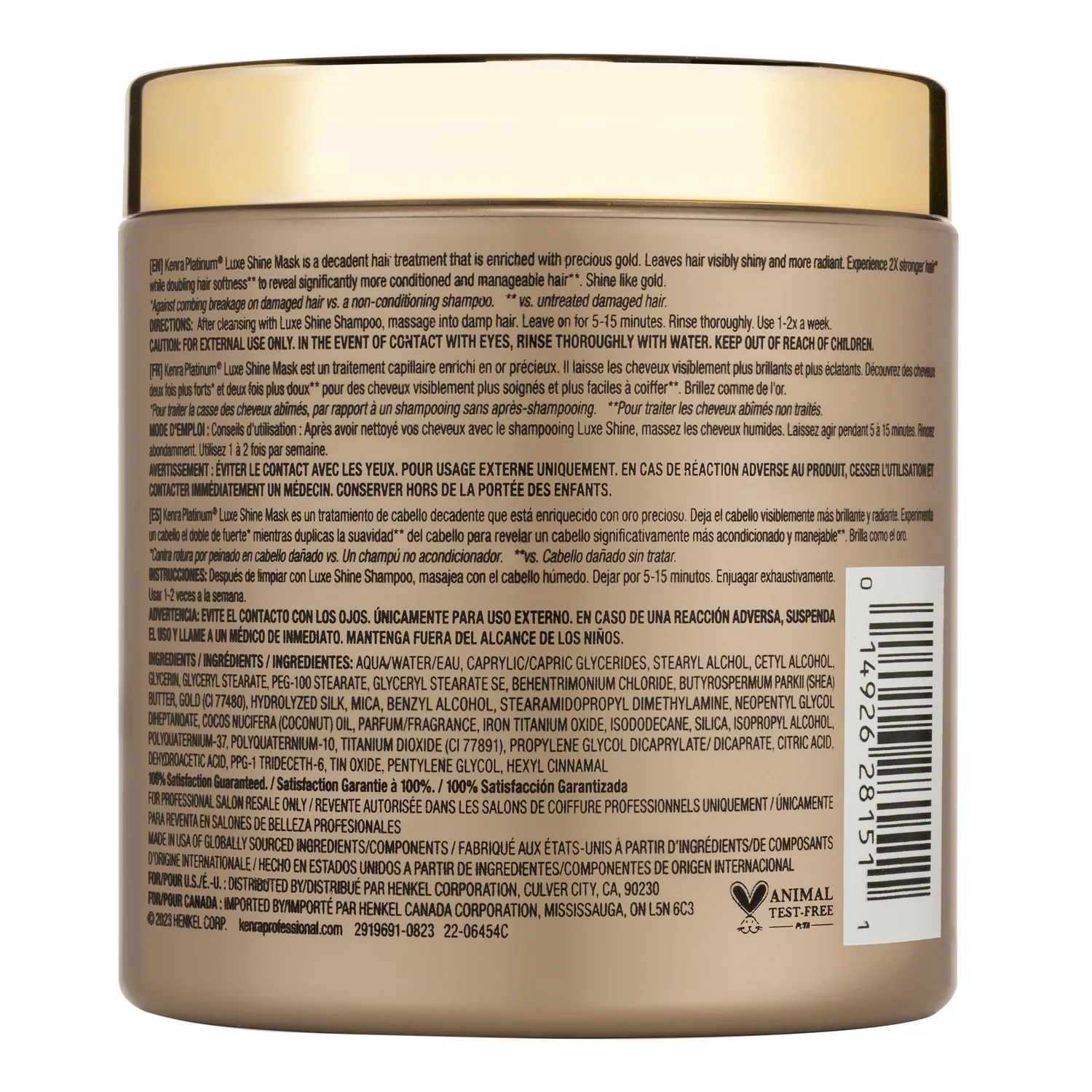 Kenra Platinum Luxe Shine Mask hair mask