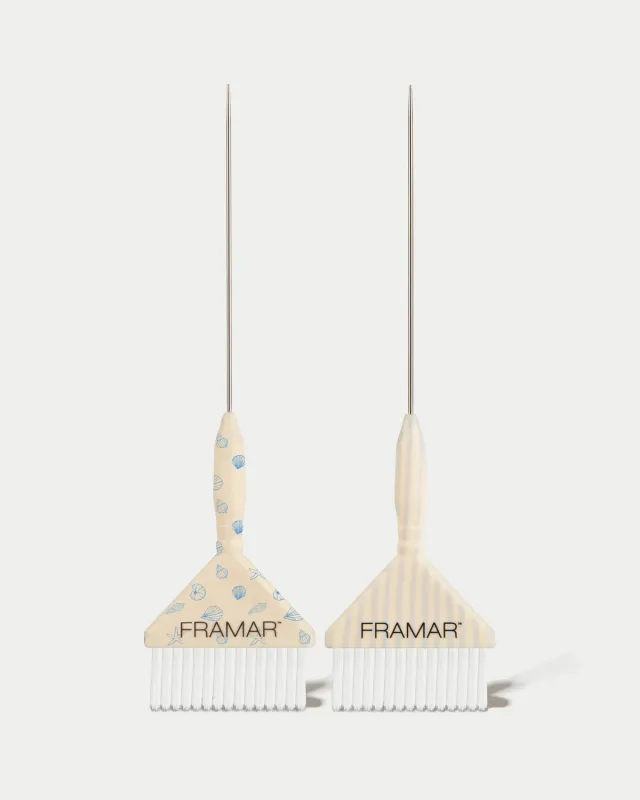 Framar Beach Bum Pintail Big Daddy Tint Brush Set 2 Pack