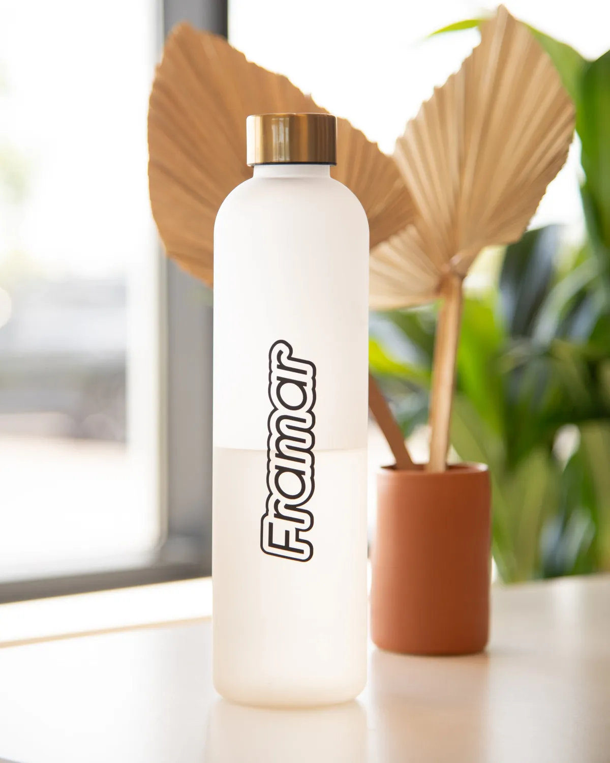 Framar Neutral Thirst Trap Water Bottle Matte Finish