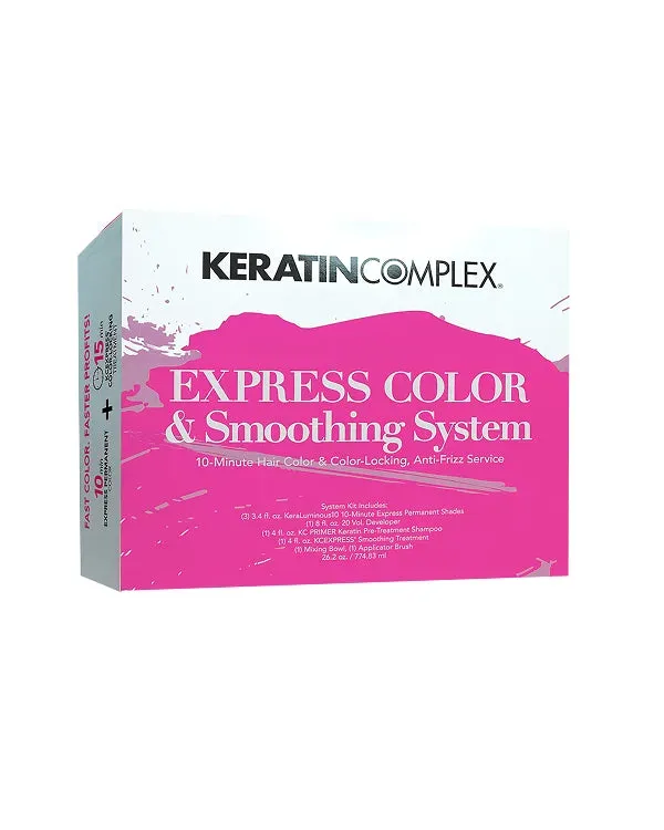 Keratin Complex KCEXPRESS Express Color & Smoothing Kit 10-Min Gray