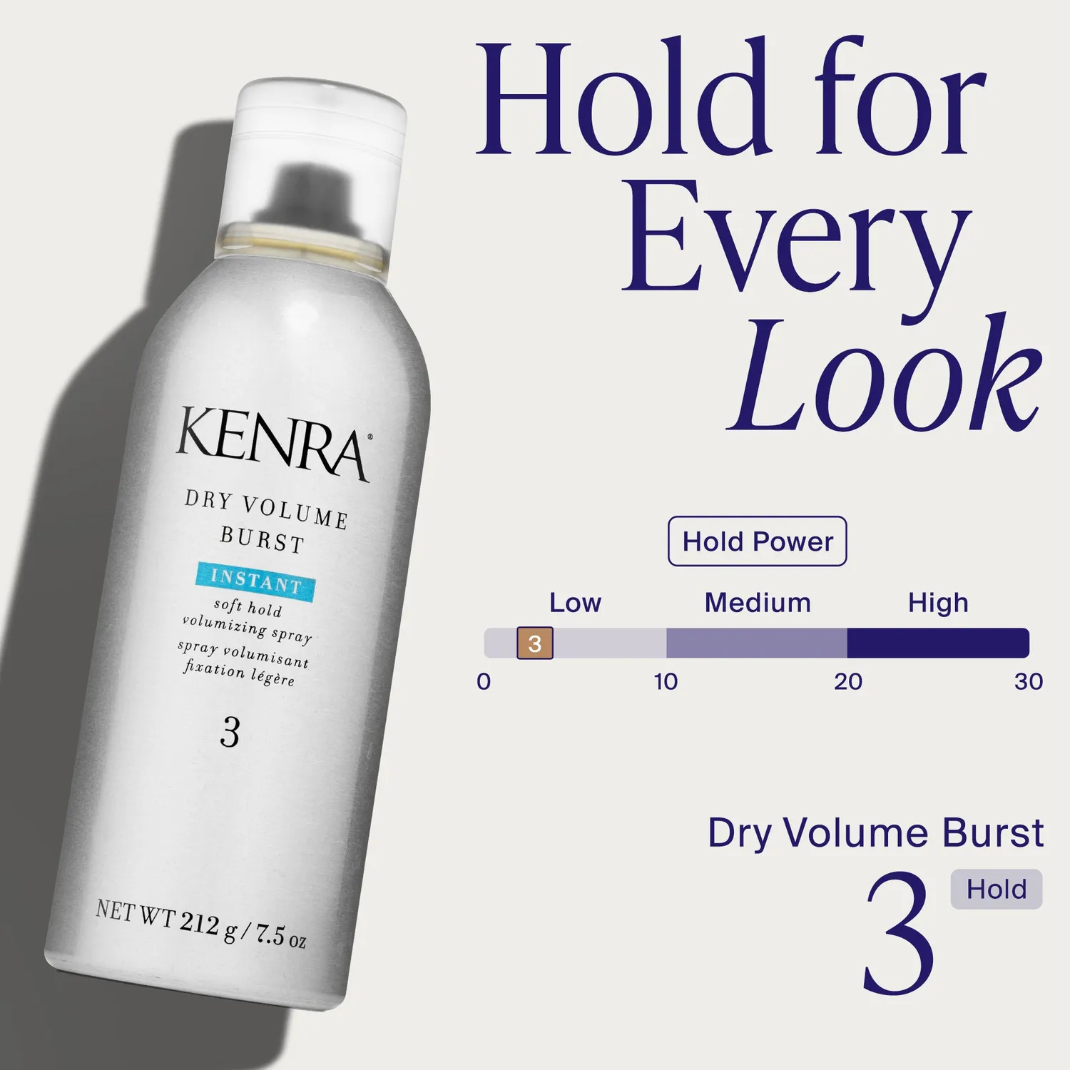 Kenra Dry Volume Burst 3 Volumizing Hair Spray Low Hold