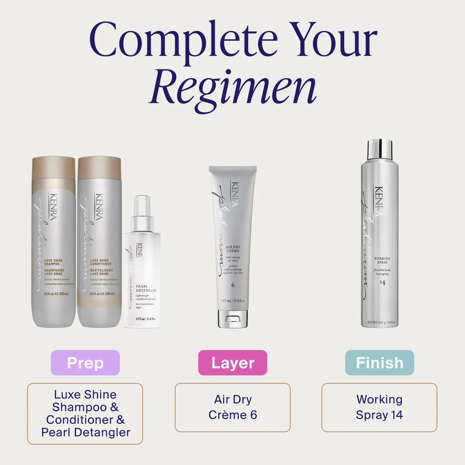 Kenra Professional Platinum Pearl Detangler Spray Shine