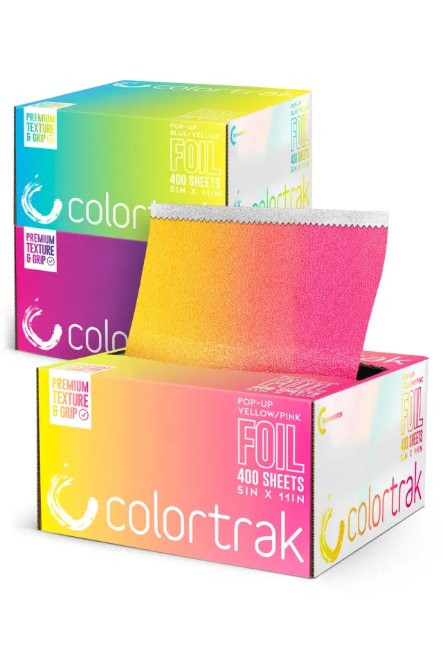 Colortrak Gradient Bundle Pop-Up Hair Foils 400 Count