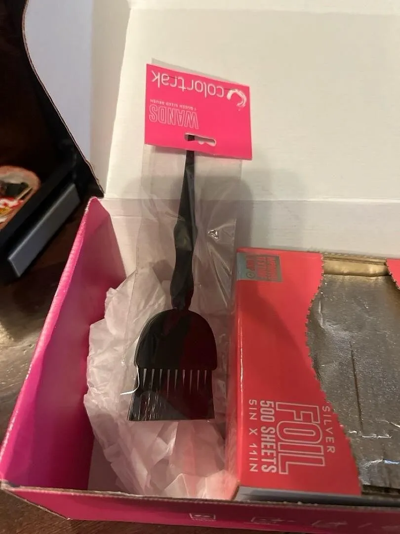 Colortrak Electric Pink Wands Color Brush Set Firm Bristle