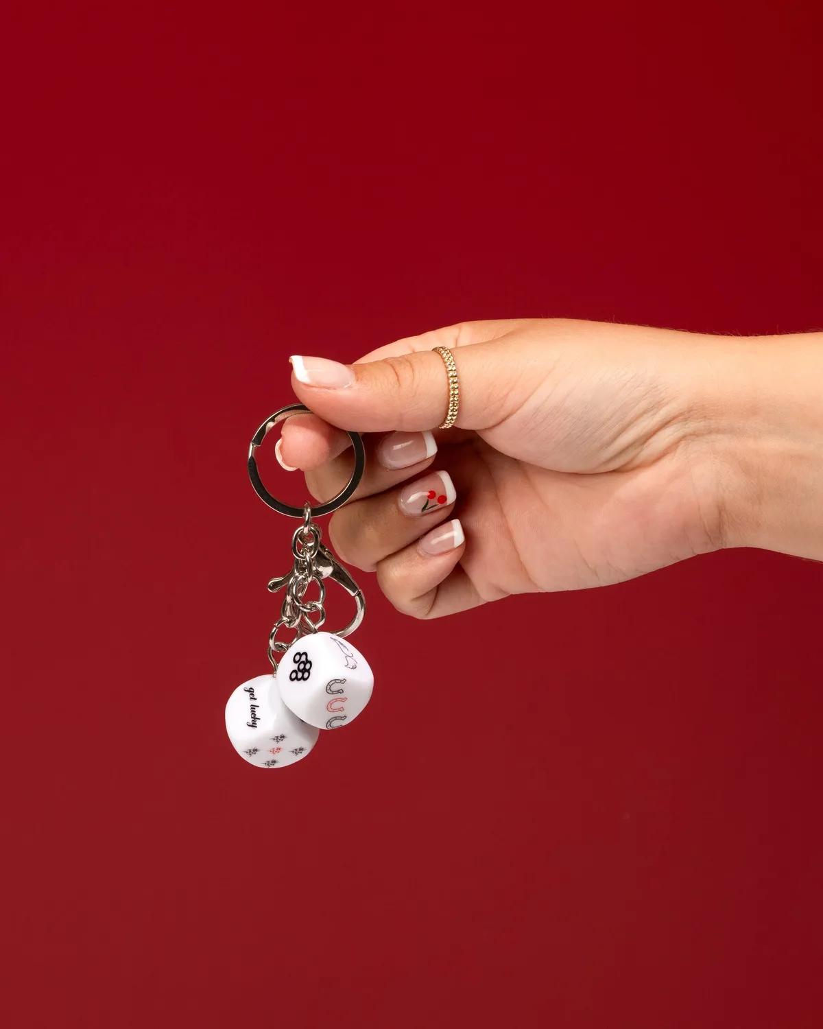 Framar Get Lucky Keychain Dice
