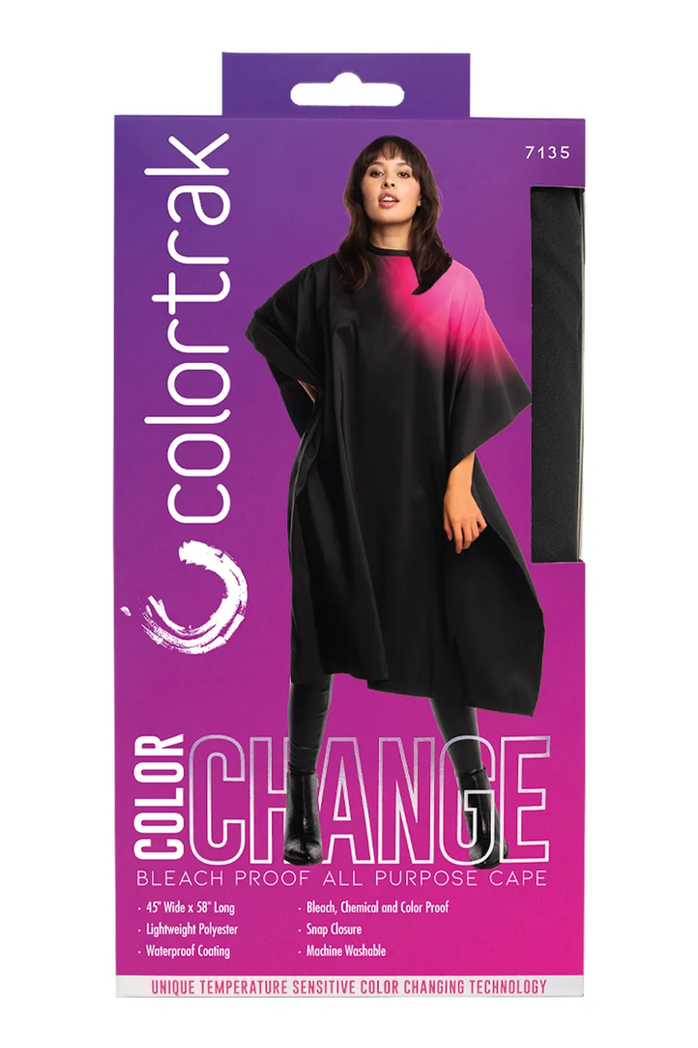 Colortrak Color Change Cape Temperature Sensitive Styling
