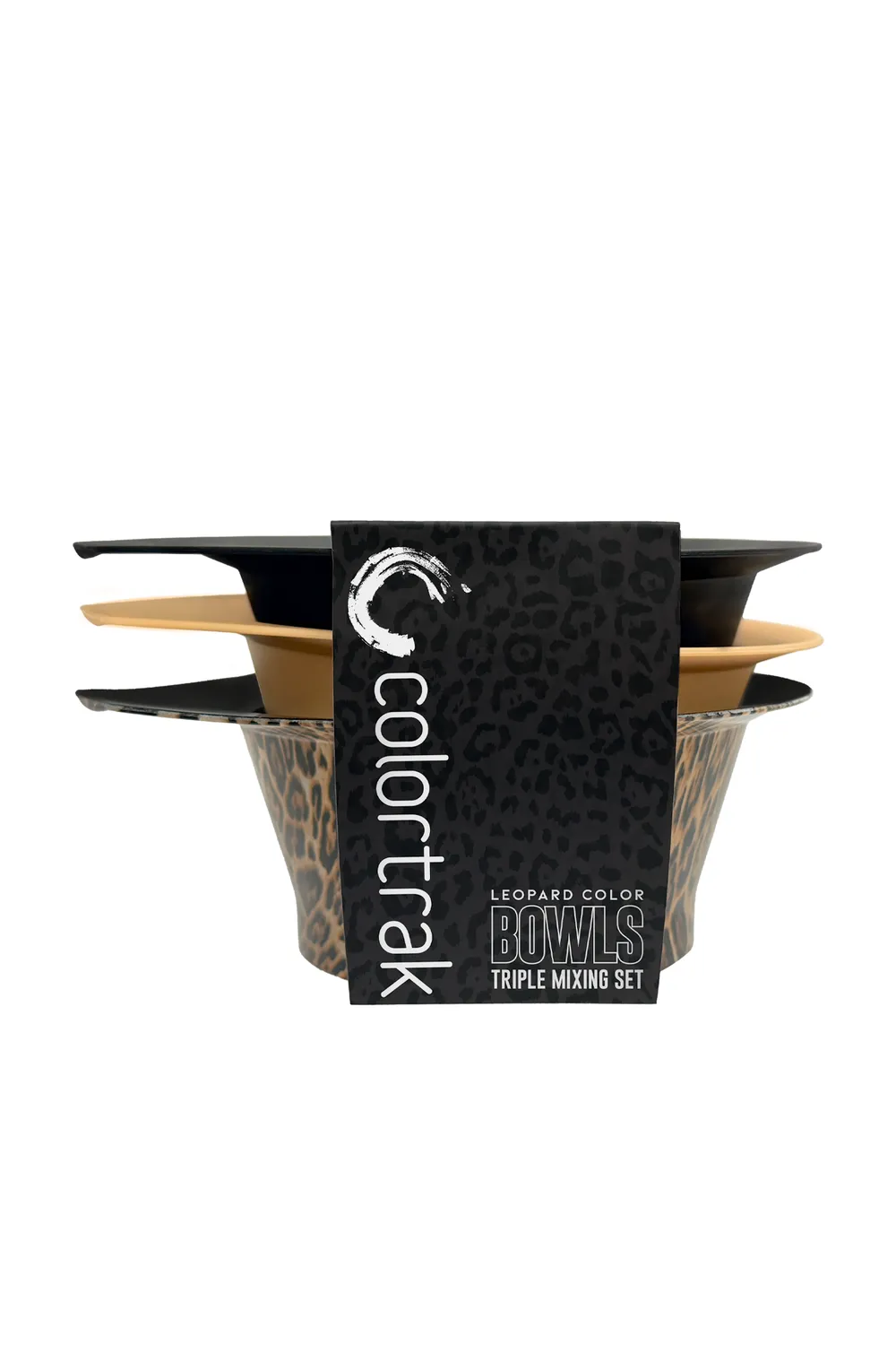 Colortrak Leopard Color Bowls Triple Mixing Set 3-Pack