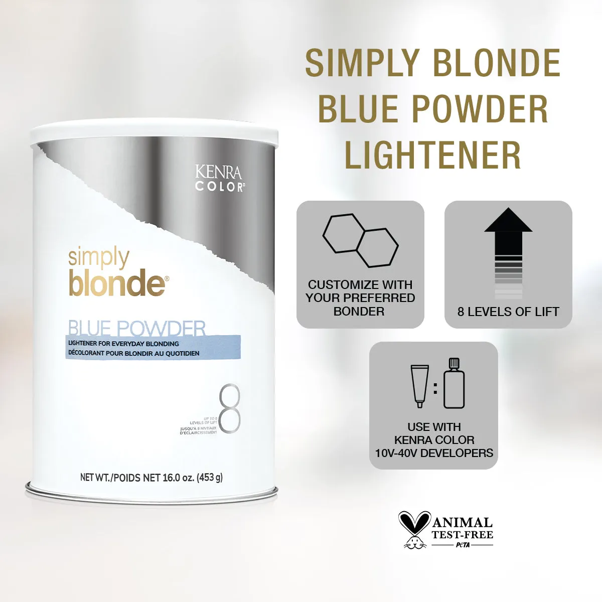 Kenra Simply Blonde Blue Powder Lightener