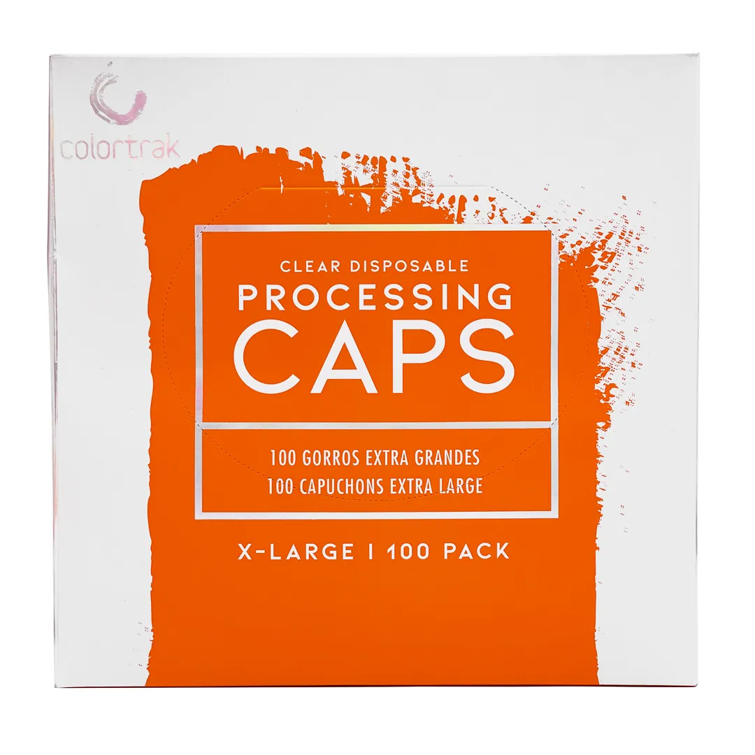 Colortrak Clear Disposable Processing Caps