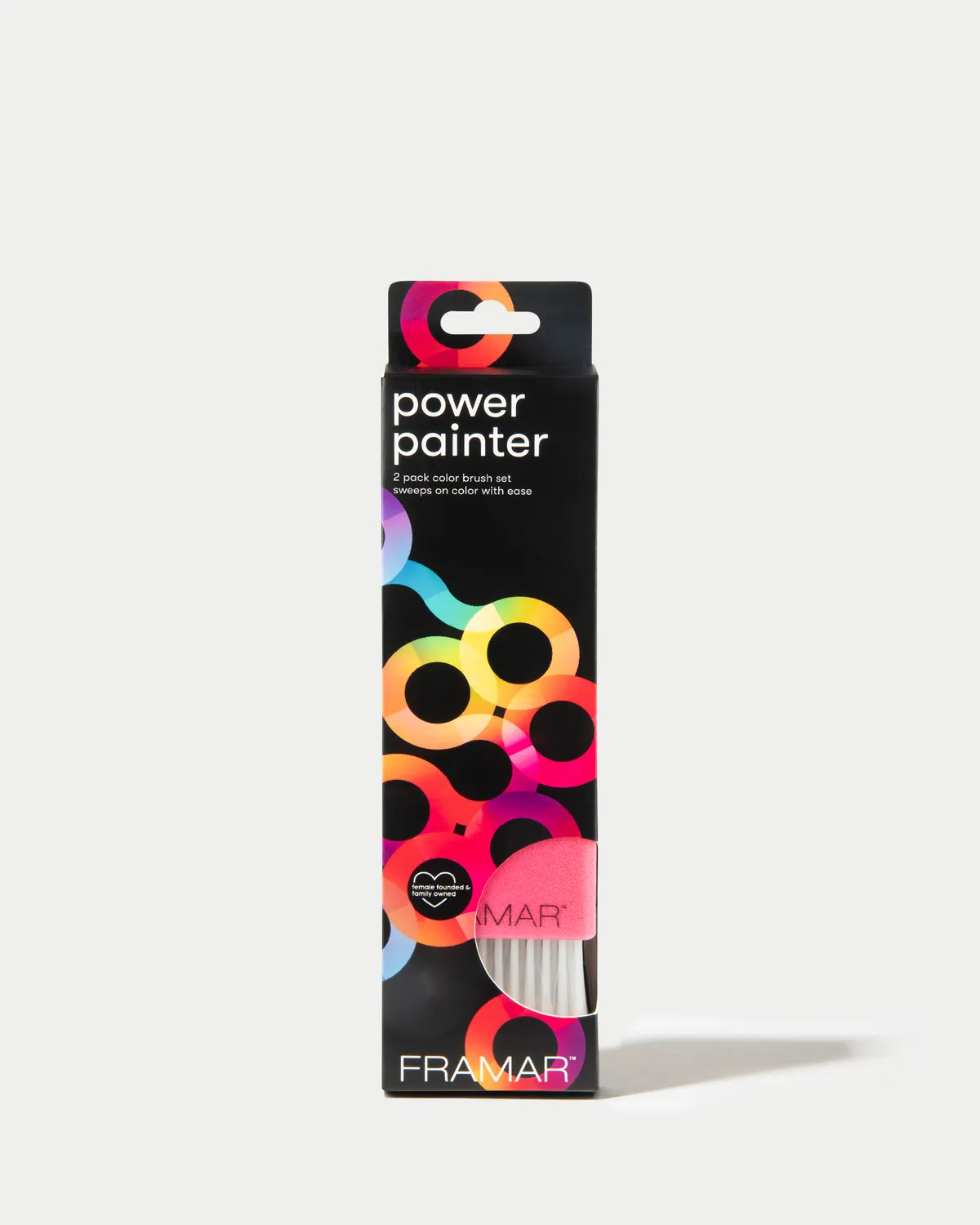 Framar Power Painter Hair Color Brush 2 Pack