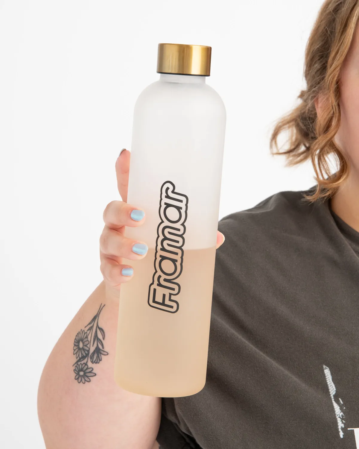 Framar Neutral Thirst Trap Water Bottle Matte Finish