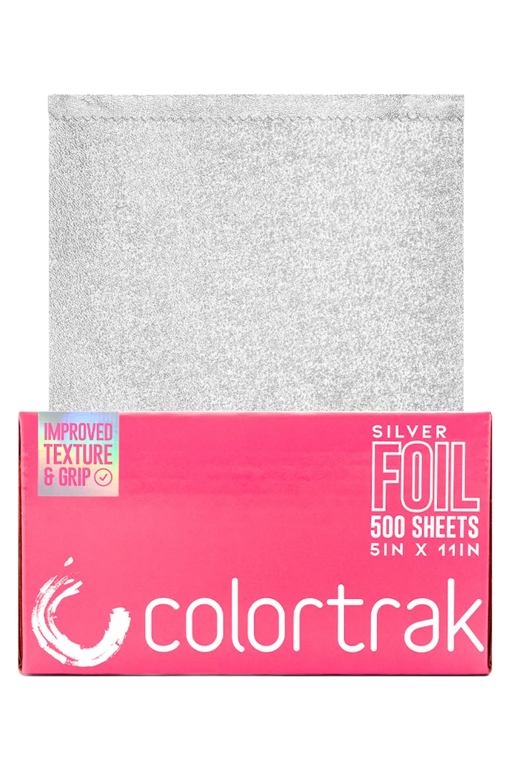 Colortrak Silver Hair Foil Bundle Embossed Texture