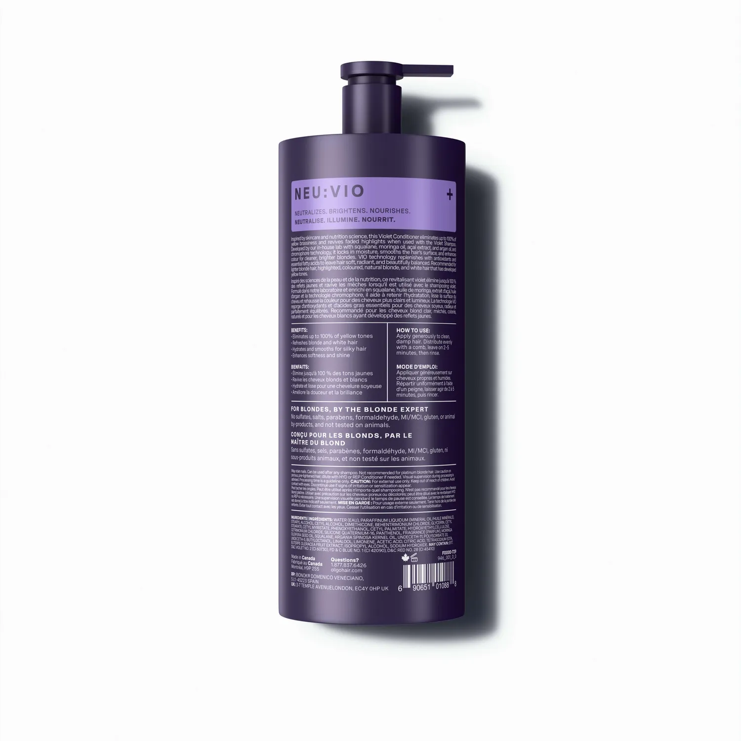 Oligo Professionnel Blacklight [NEU VIO] Violet Conditioner
