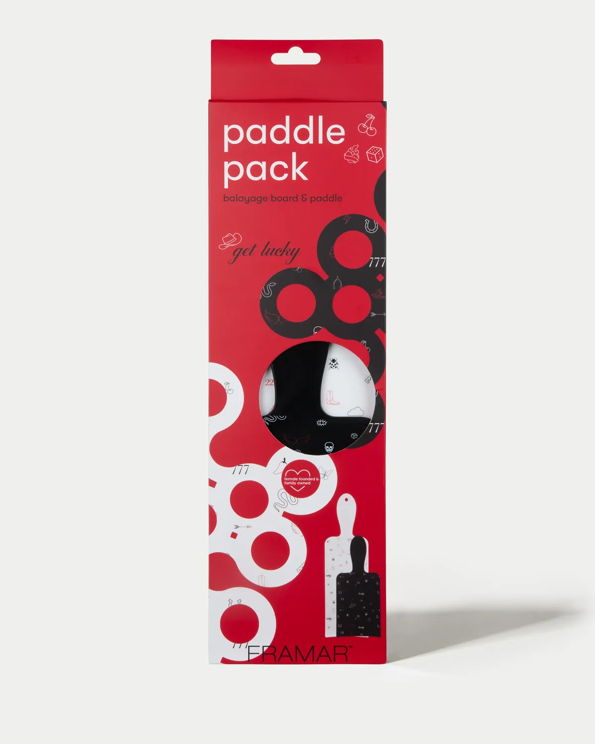 Framar Get Lucky Balayage Paddle Pack 2 Pack Tattoo