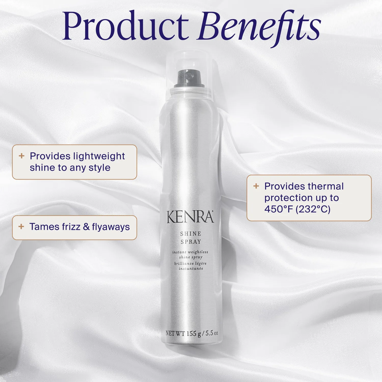 Kenra Shine Spray Hair Finishing Spray Anti-Frizz