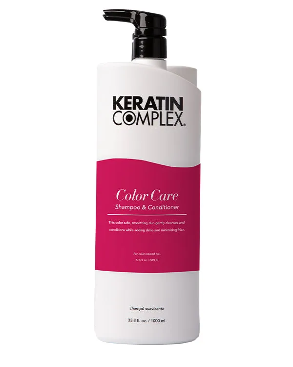 Keratin Complex Color Care Shampoo and Conditioner Liter Duo 33.8 oz