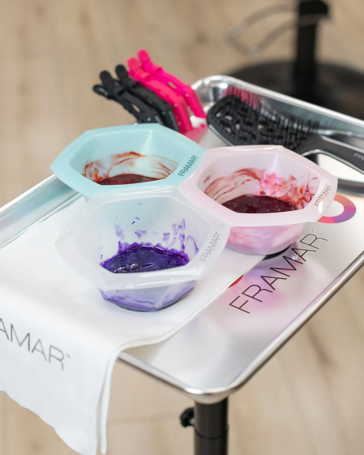 Framar Connect & Color Tint Bowls 7 Piece Pastel