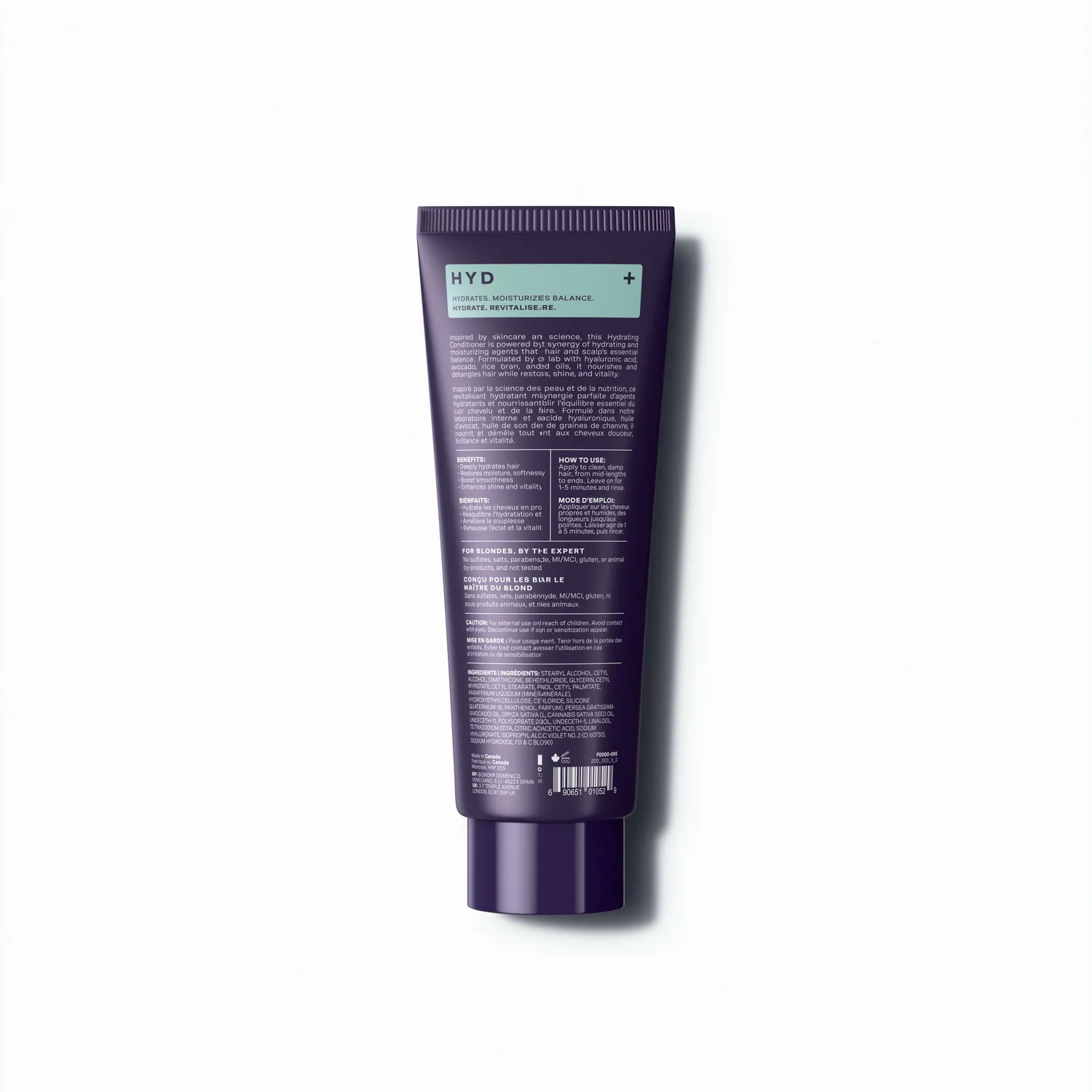 Oligo Blacklight [HYD] Hydrating Conditioner Dry Blonde Hair