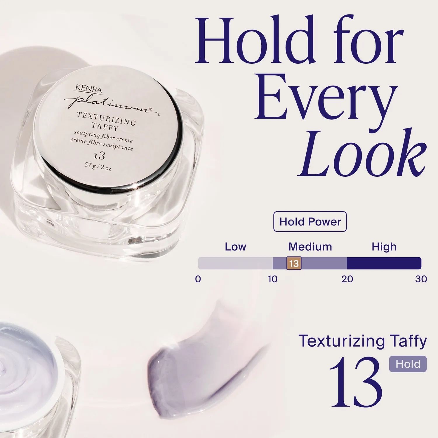 Kenra Professional Platinum Texturizing Taffy 13 Pomade Texture