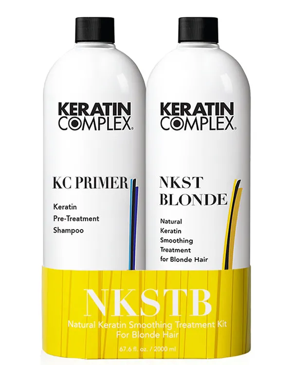 Keratin Complex NKSTB Natural Keratin Smoothing Treatment System for Blonde Hair