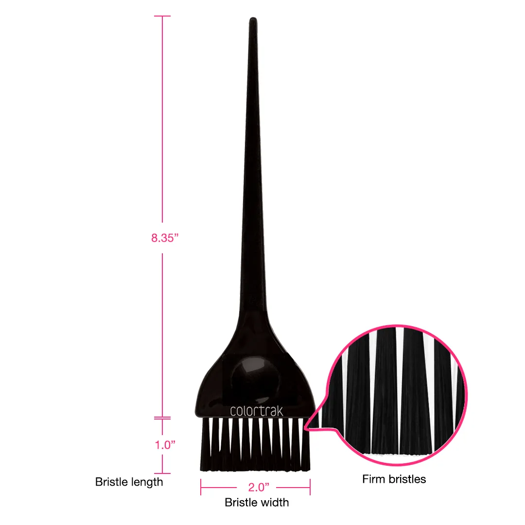 Colortrak Wide Color Brush Firm Bristles Precise Application