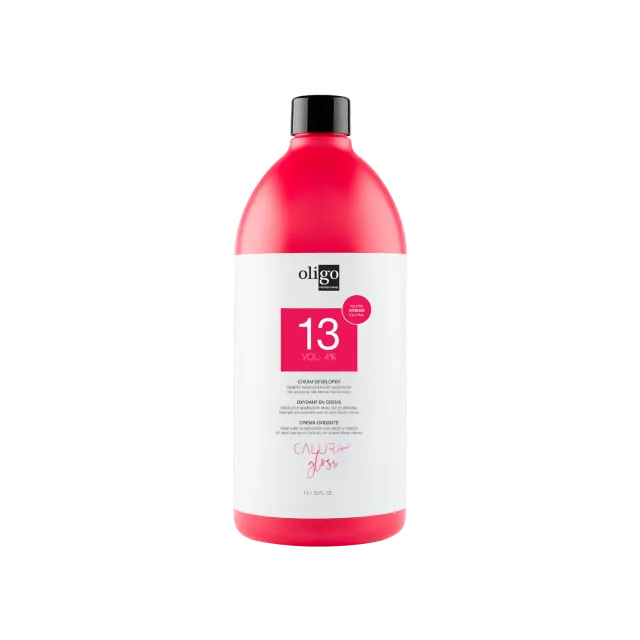 Oligo Calura Gloss 13 Volume Cream Developer 32 oz Gray Blend