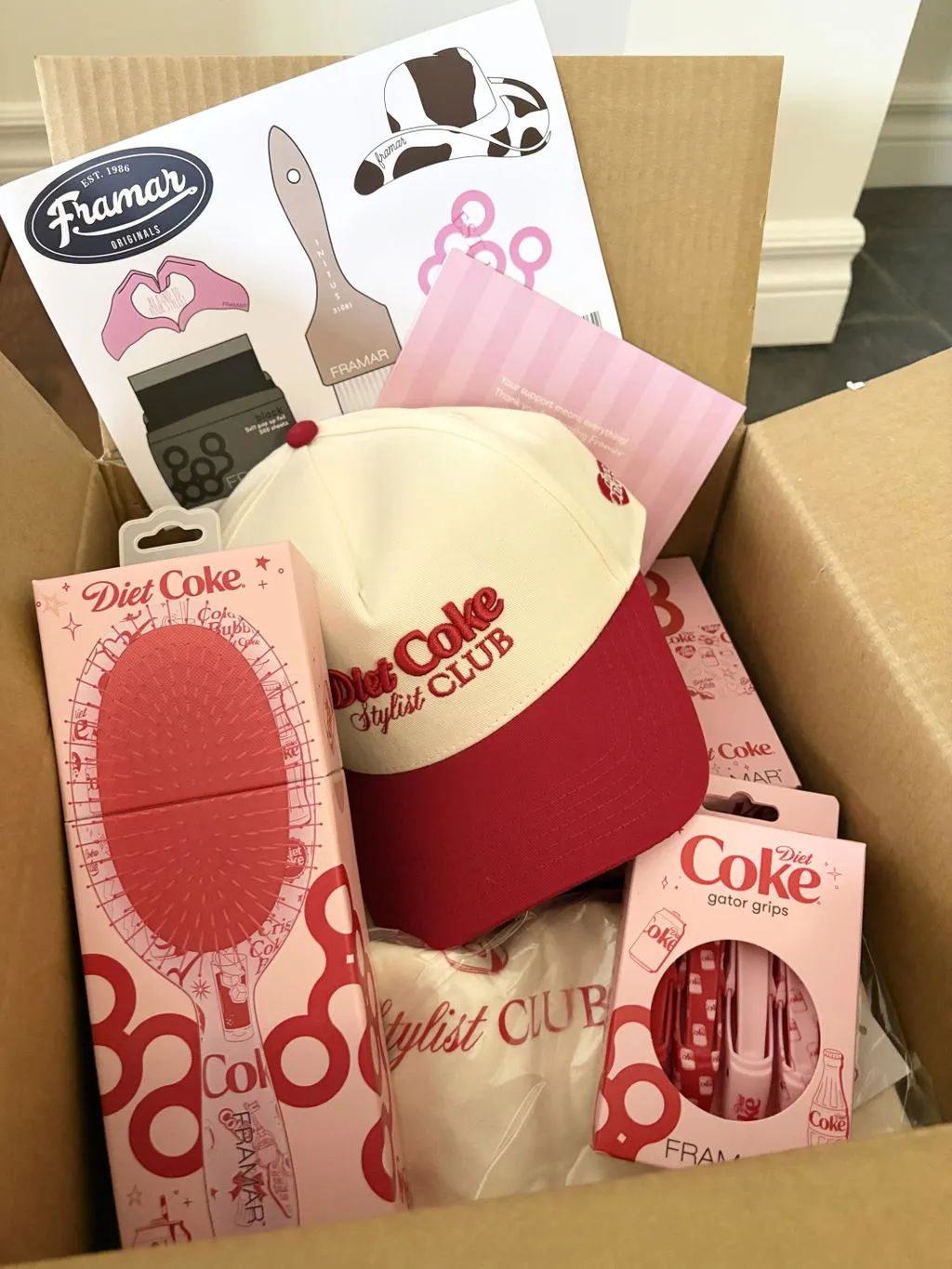 Framar Diet Coke 5x11 Pop Up Hair Foil 500 Sheets Pre-Folded