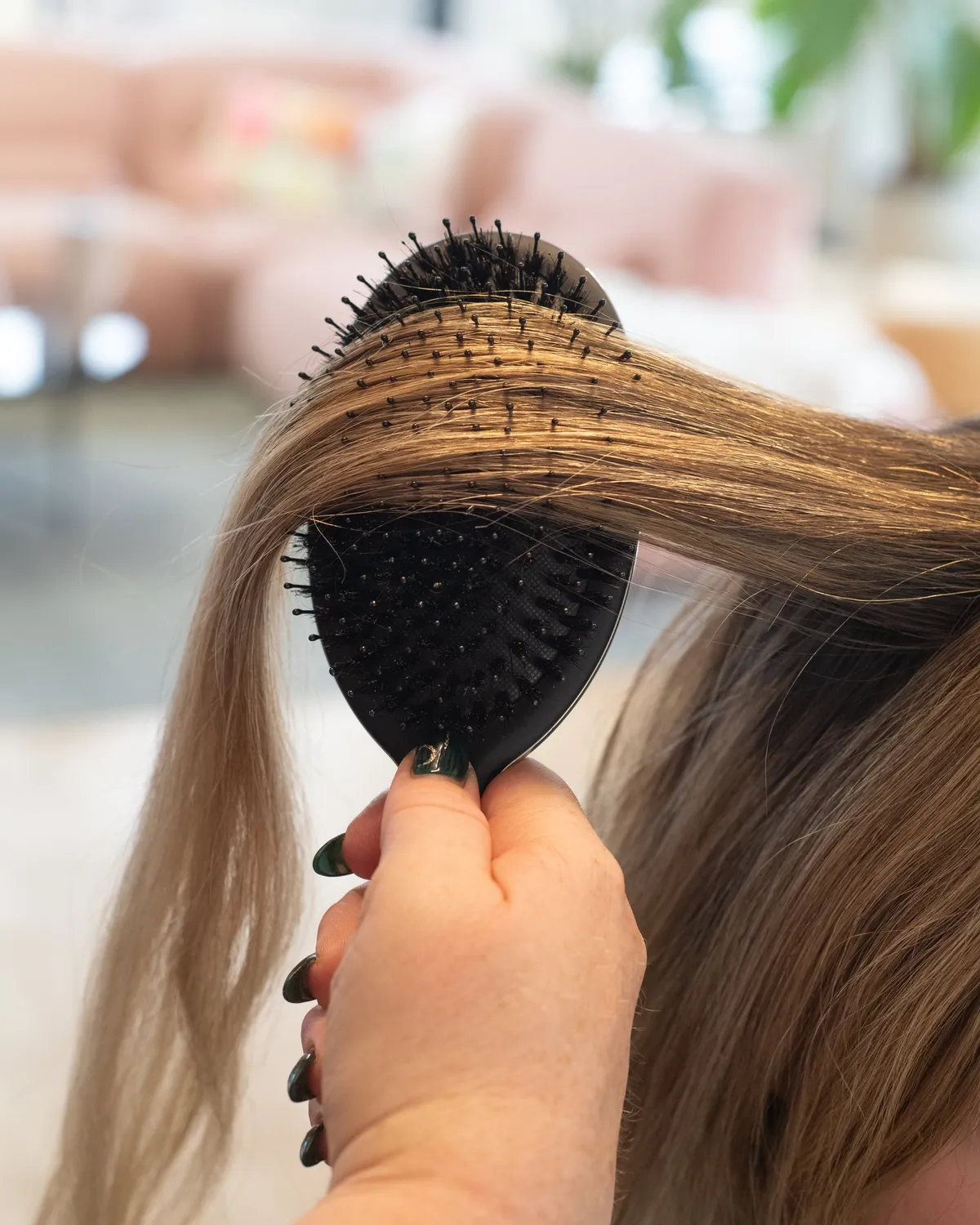 Framar Polish Detangle Brush Boar Bristle Finish