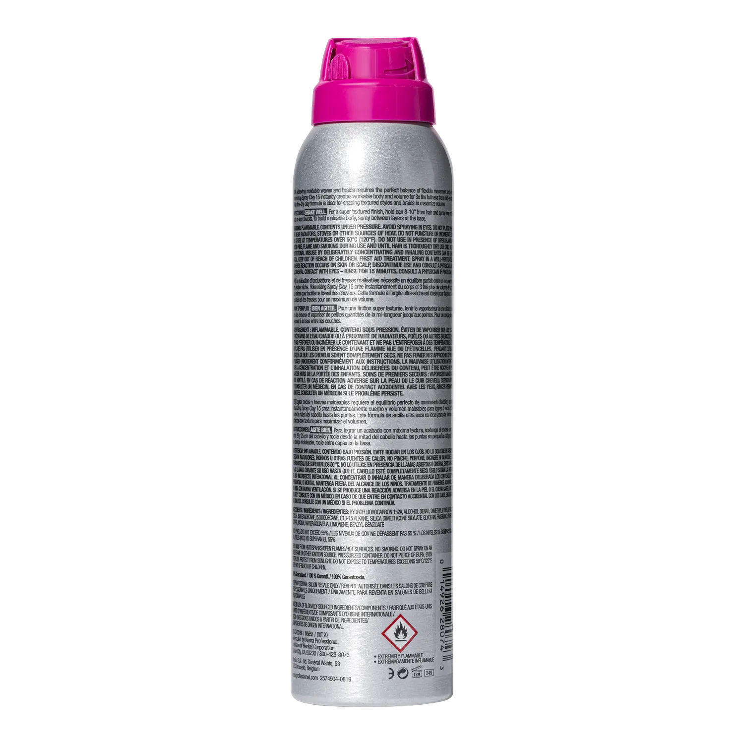 Kenra Volumizing Spray Clay 15 Spray 4.0 oz Dry Finish