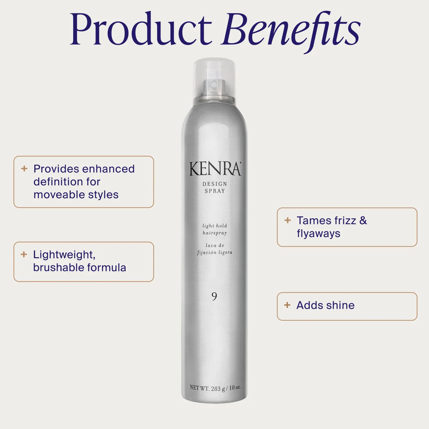 Kenra Professional Design Spray 9 Hairspray Light Hold